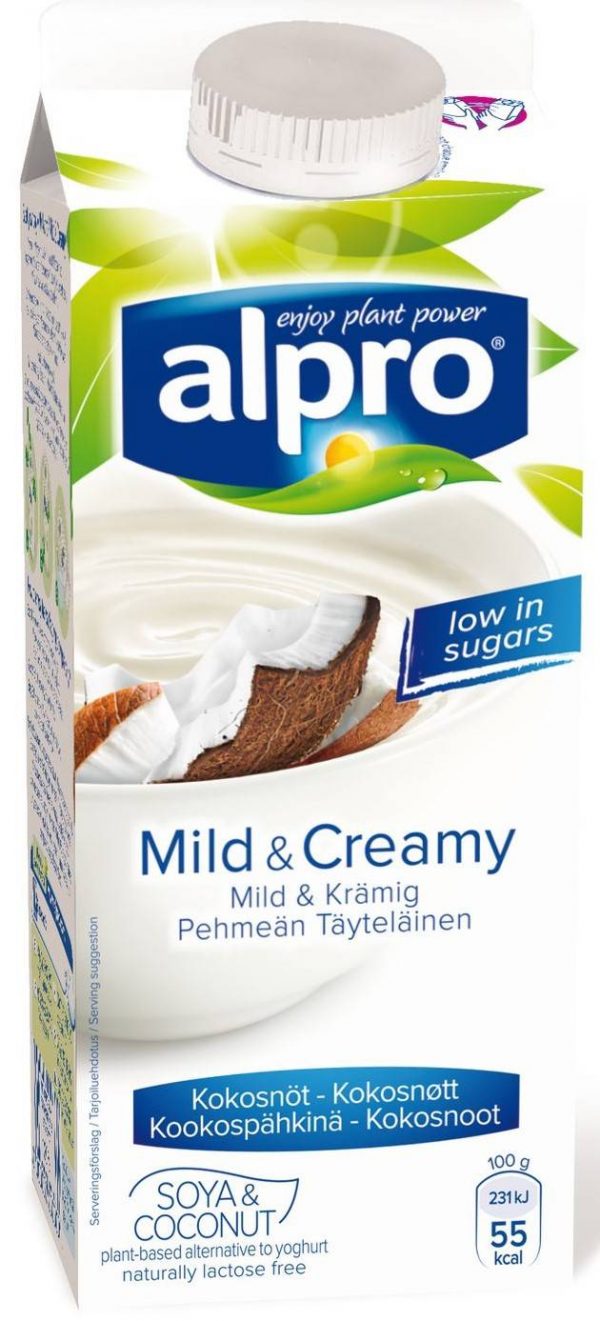 Alpro Mild & Creamy Naturell med Kokos