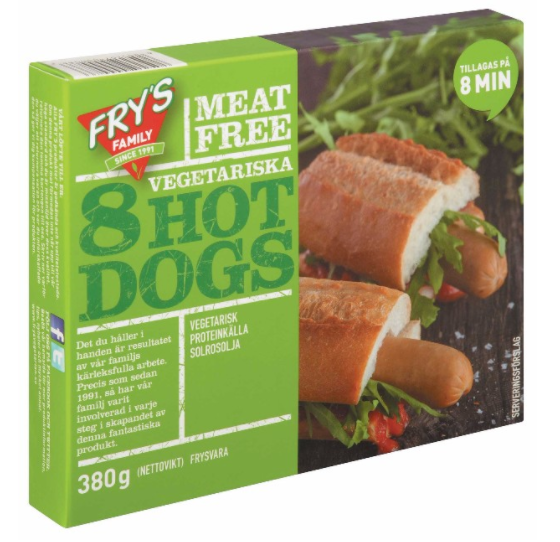 Fry's Vegetariska Hot Dogs