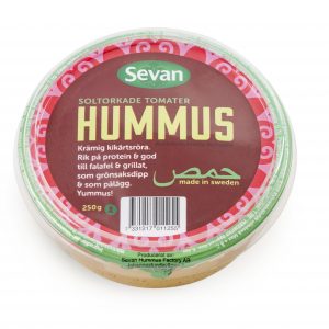 Sevan Hummus med Soltorkade Tomater