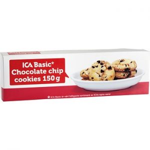 ICA Basic Chocolate chip Cookies