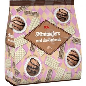 ICA Miniwafers med choklad
