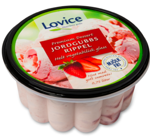 Lovice Jordgubbsrippel