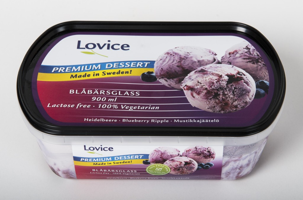 Lovice Blåbärsglass