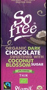 Plamil So free Dark Chocolate with Coconut Blossom