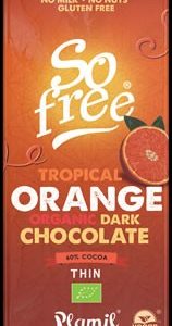 Plamil So free Tropical Orange Dark Chocolate
