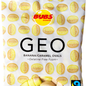 Bubs Godis GEO Banana/Caramel Ovals