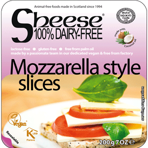 Sheese Mozzarella style slices