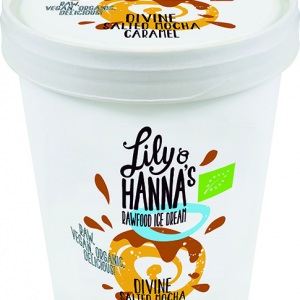 Lily & Hanna’s Rawfood Ice Cream Divine Salted Mocha Caramel