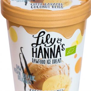 Lily & Hanna’s Rawfood Ice Cream Crème Caramel Coconut Bliss
