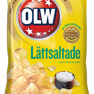 OLW Lättsaltade Chips
