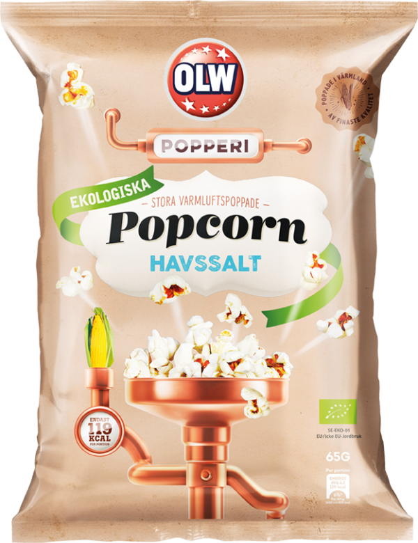 OLW Eko Popcorn Havssalt