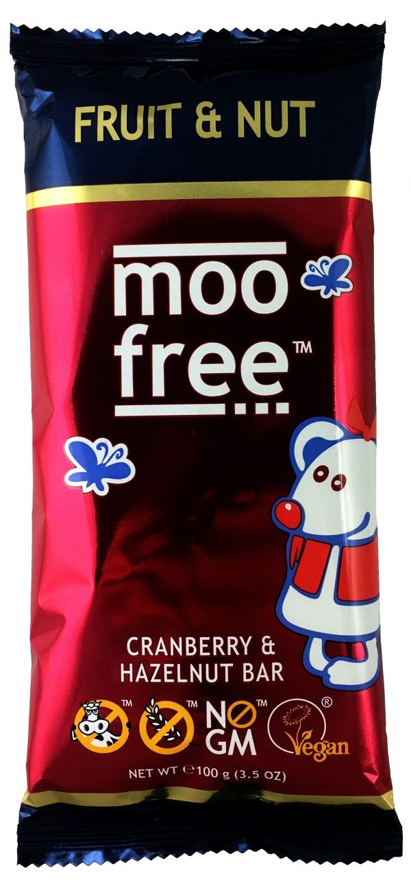 Moo Free Fruit & Nuts Milk Chocolate Bar