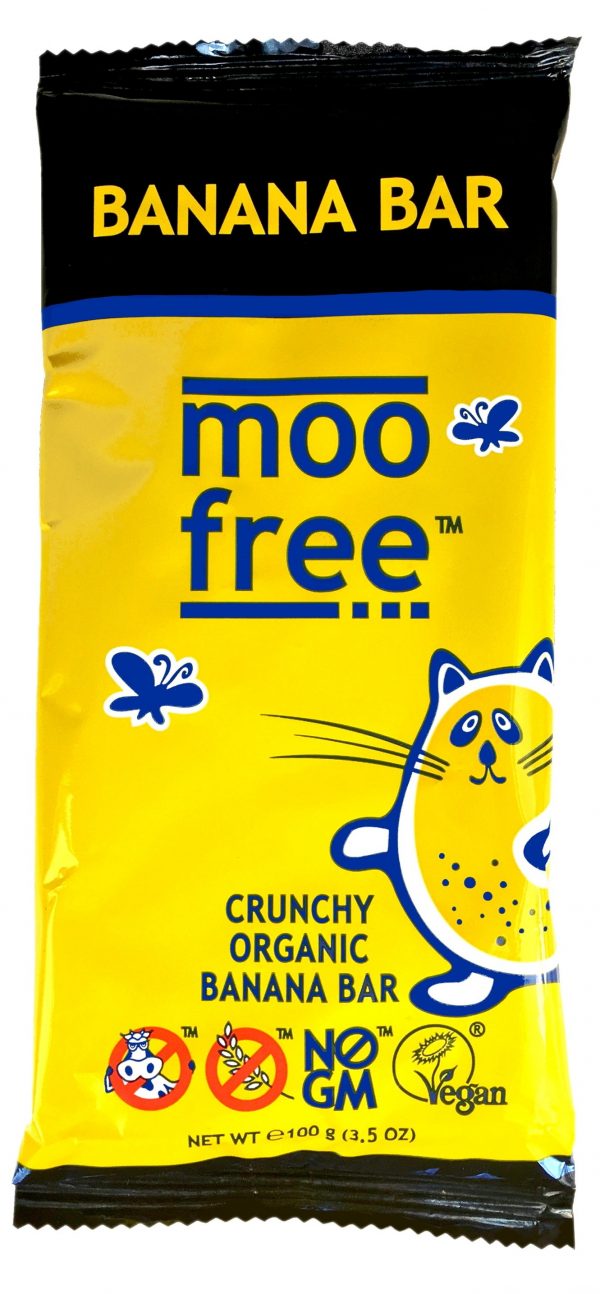 Moo Free Crunchy Banana Bar