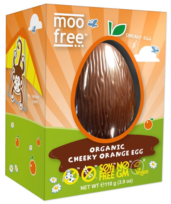 Moo Free Cheeky Orange Easter Egg