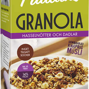 Paulúns Granola Hasselnötter & Dadlar