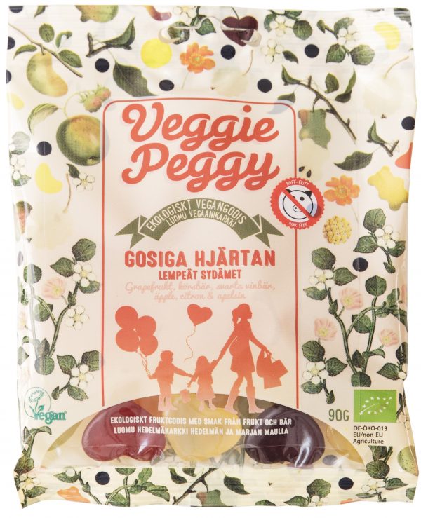 Veggie Peggy Gosiga Hjärtan