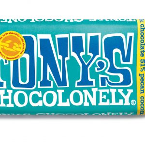 Tony’s Chocolonely Dark Chocolate Pecan Coconut