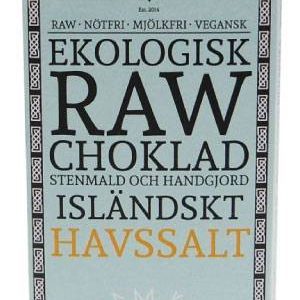 Rawchokladfabriken Isländskt havssalt
