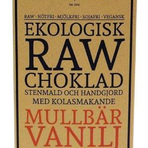 Rawchokladfabriken Mullbär Vanilj