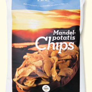 Svenska LantChips Mandelpotatis Lättsaltade