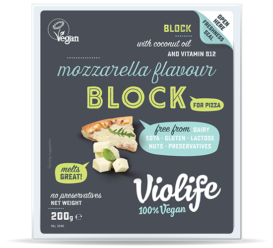 Violife Veganost för Pizza Mozzarella