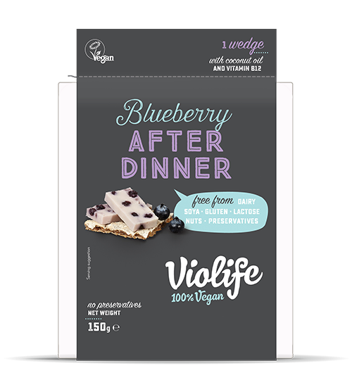 Violife After Dinner Blueberry Wedge