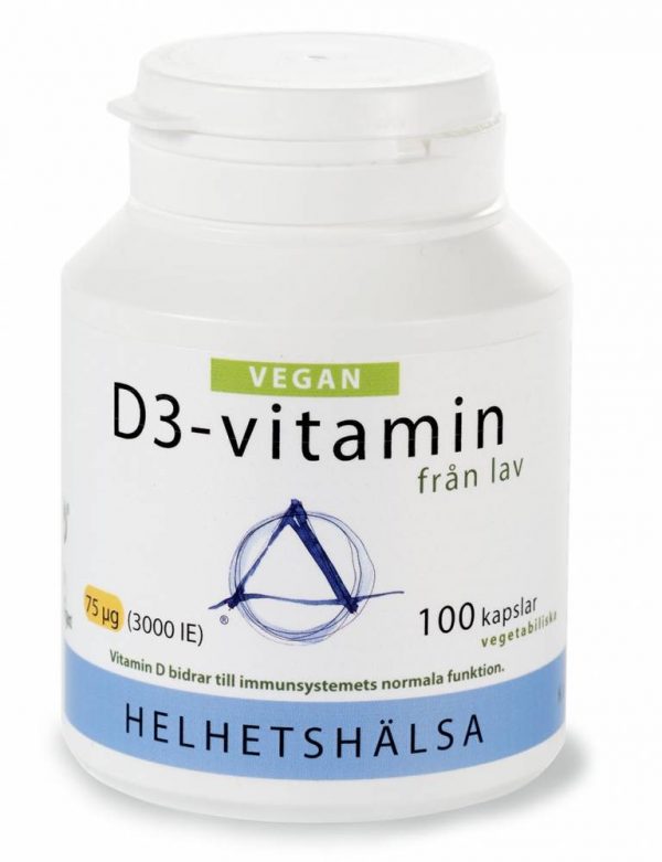 Helhetshälsa D3-vitamin Vegan
