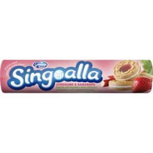 Göteborgs Kex Singoalla Jordgubb & rabarber