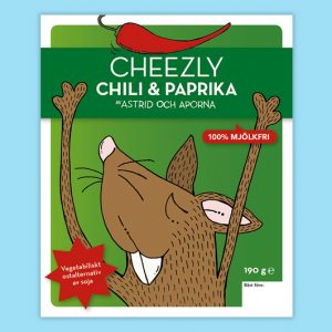 Astrid Och Aporna Cheezly – Chili & Paprika