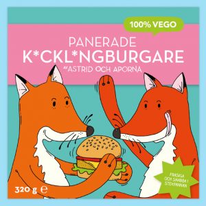 Astrid Och Aporna Panerade K*ckl*ngburgare
