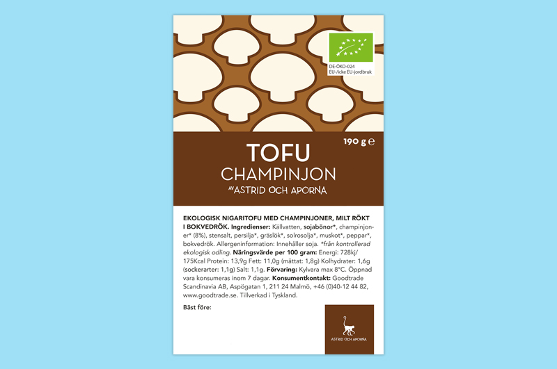 Astrid Och Aporna Tofu Champinjon