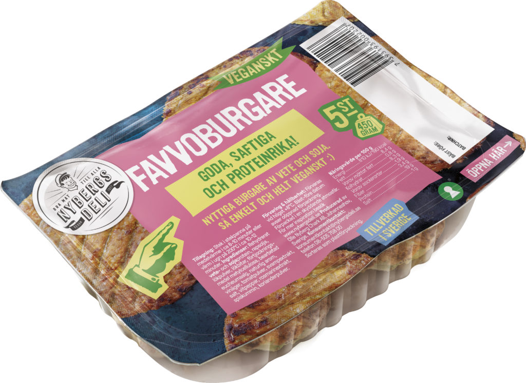 Nybergs Deli Favvoburgare